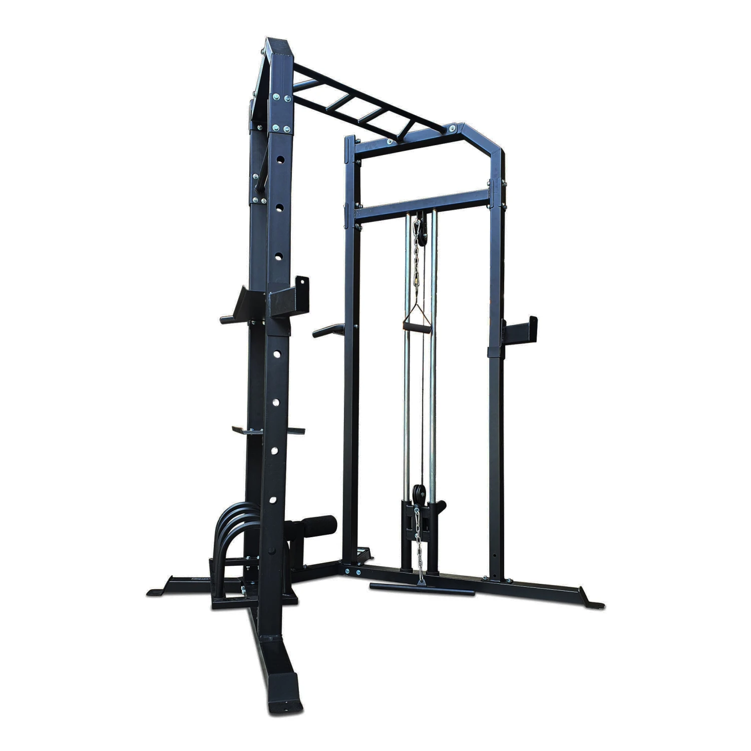 Body Iron Power Cage System MC350 Elite Set + 120kg Olympic Barbell & Bumper Plate Set 9 Body Iron Power Cage System MC350 Elite Set + 120kg Olympic Barbell & Bumper Plate Set - Image 7