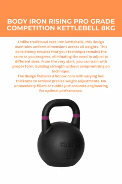 Body Iron Rising Pro Grade Competition Kettlebell 8kg -HARBINGER Shop 1 135a7661 ef13 4189 9000 aa787736a297