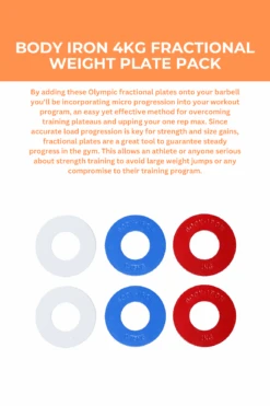 Body Iron 4kg Fractional Weight Plate Pack -HARBINGER Shop 1 197dfb02 3ebb 4c18 9096 ddd04de69b46