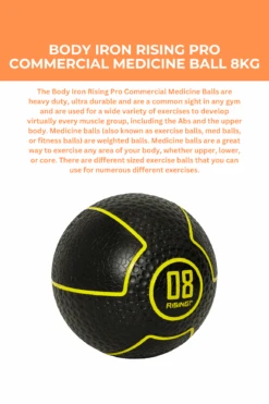 Body Iron Rising Pro Commercial Medicine Ball 8Kg -HARBINGER Shop 1 78c116c0 1c9b 4a32 928e 05cb9a36c059