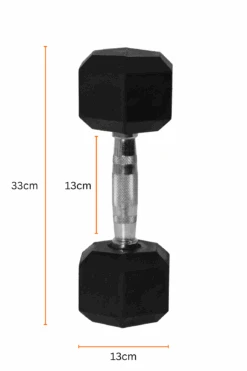 12.5kg Body Iron Commercial Rubber Hex Dumbbell Pair 14 12.5kg Body Iron Commercial Rubber Hex Dumbbell Pair -HARBINGER Shop 1 8bac42bd a90e 4bed a10b 371d881c1c72