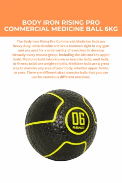 Body Iron Rising Pro Commercial Medicine Ball 6KG -HARBINGER Shop 1 ae984fd9 d668 4eca 821f c7a282444262