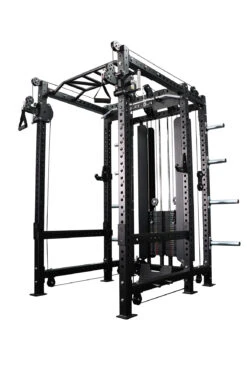 Body Iron Commercial Power Rack PR9500 Combo Set -HARBINGER Shop 2 BodyIronPR9000