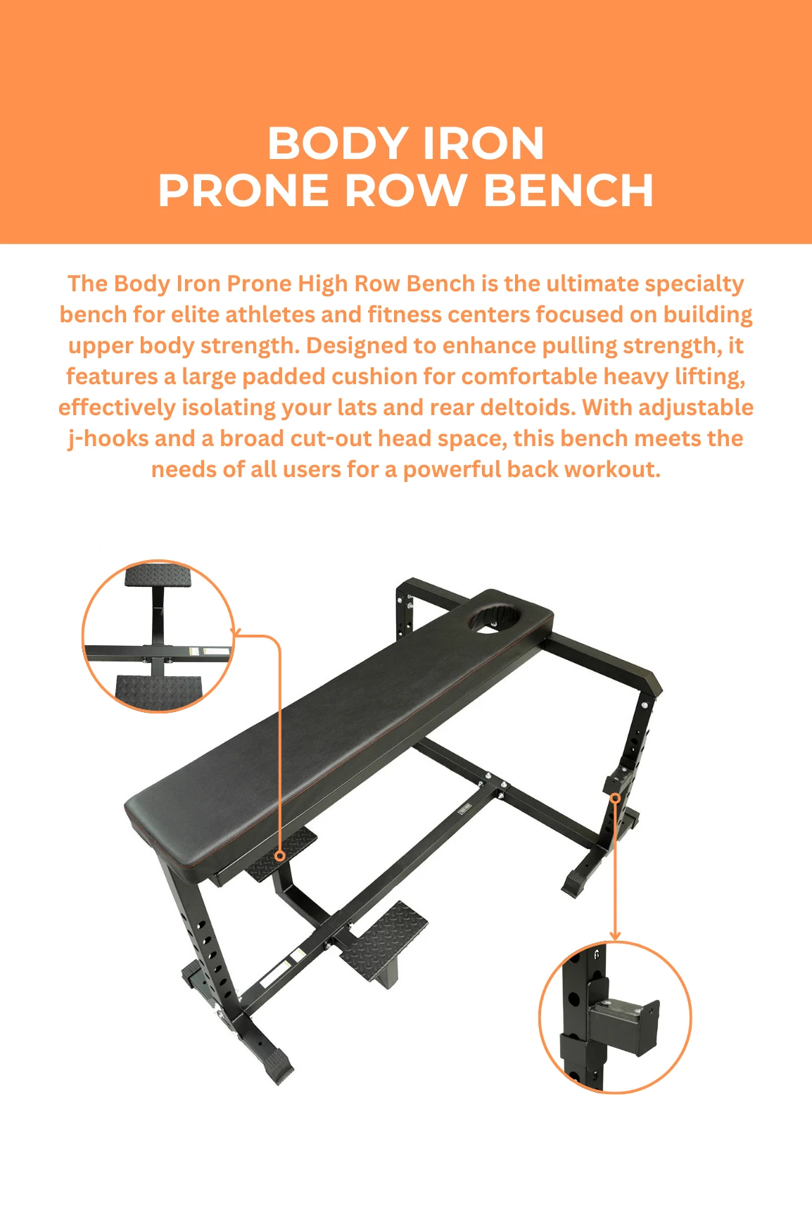 Body Iron Prone Row Bench 4 Body Iron Prone Row Bench - Image 2