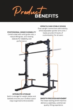 Body Iron Smith Machine Half Rack Set -HARBINGER Shop 2 2caeabe7 a593 4cff aea2 b68be6386c0c