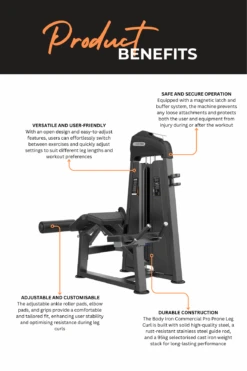 Body Iron Commercial Pro Prone Leg Curl -HARBINGER Shop 2 493ed32a e4f9 4f2a 8326 07952c936935