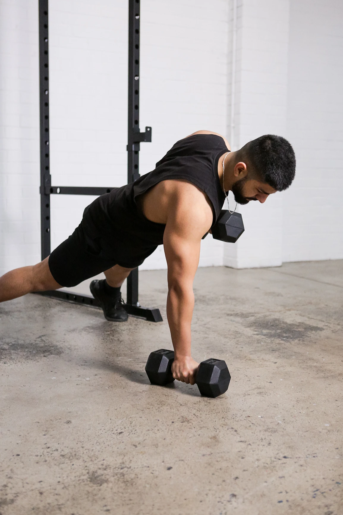 12.5kg Body Iron Commercial Rubber Hex Dumbbell Pair 10 12.5kg Body Iron Commercial Rubber Hex Dumbbell Pair - Image 8