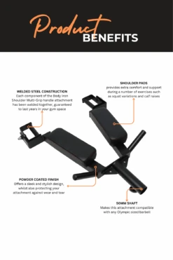 Body Iron Shoulder Multi-Grip Handle Attachment -HARBINGER Shop 2 8db1205f 7ac0 455d b01d f5efa63c8ad9