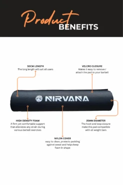 Nirvana Barbell Pad -HARBINGER Shop 2 f93011cb c204 47cd 97f5 ba0e0213f08e