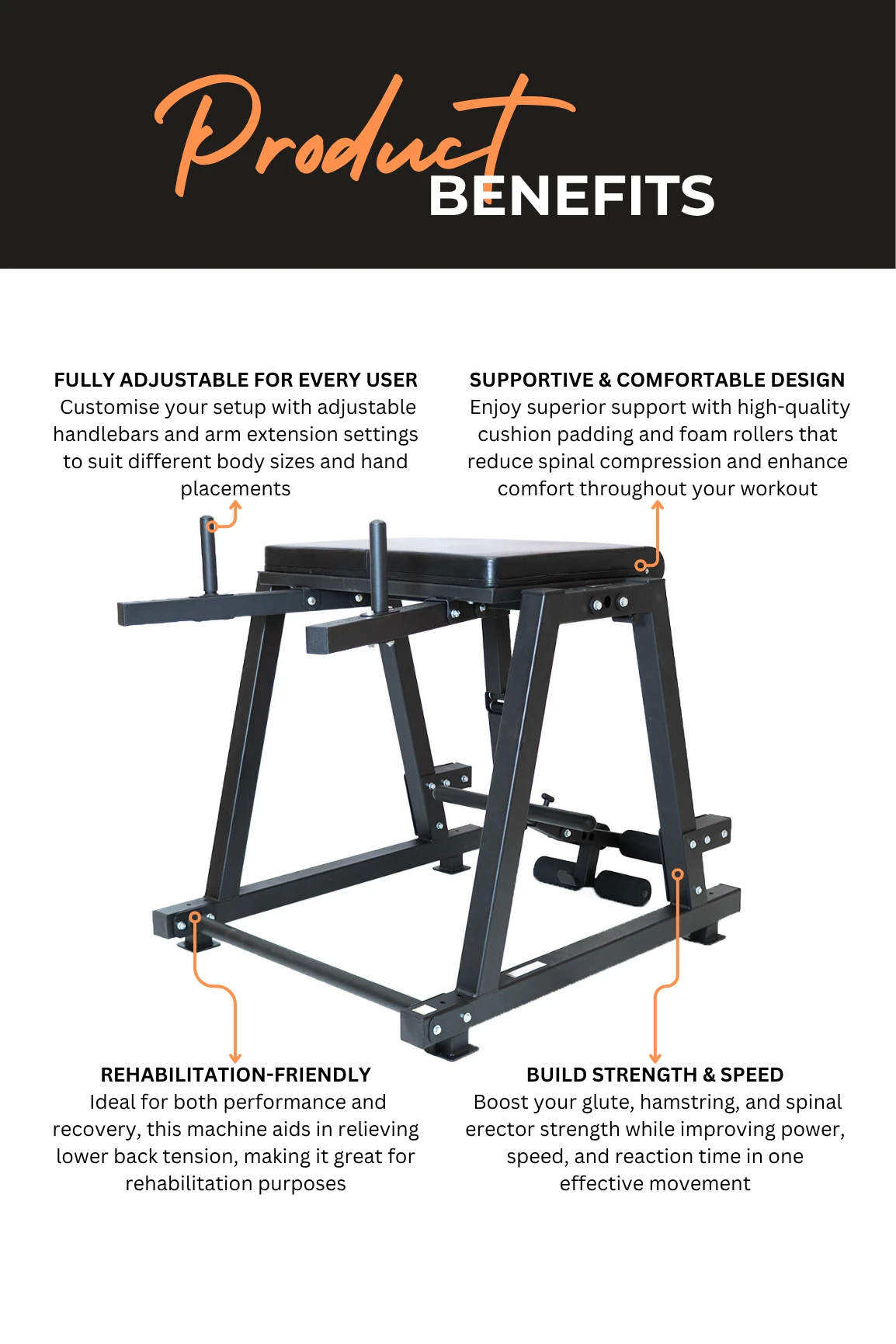 Body Iron Commercial Reverse Hyperextension 5 Body Iron Commercial Reverse Hyperextension - Image 3