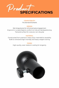 Body Iron Ball Grip Barbell Attachment -HARBINGER Shop 3 58a4cc50 7ec7 4518 bb7d 2b4545825846