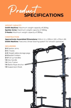 Body Iron Smith Machine Half Rack Set -HARBINGER Shop 3 853d96f4 17f5 4bab 93c2 55181f4e70ec