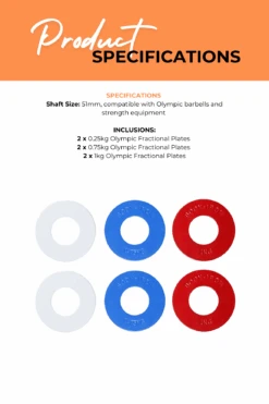 Body Iron 4kg Fractional Weight Plate Pack -HARBINGER Shop 3 8c0c3e6b a369 4607 9b86 5f6b692e791c