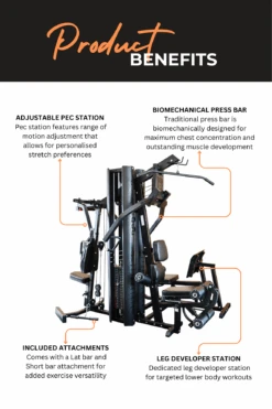 Body Iron Commercial Multi Station Home Gym XP1 17 Body Iron Commercial Multi Station Home Gym XP1 -HARBINGER Shop 3 8cb17d92 4da1 48b8 af0b fb9ec9ef1409