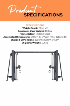 Body Iron Commercial Pro Adjustable Cable Crossover -HARBINGER Shop 3 992805bd cae6 42d0 839a e86393296851