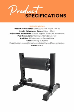 Body Iron Commercial Bulgarian Split Squat -HARBINGER Shop 3 bf9dc897 a5f8 483c 9c91 79ce55a61942