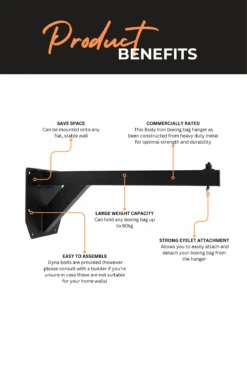 Body Iron Commercial CX33 Heavy Bag Hanger -HARBINGER Shop 3 d4616267 5c50 4ce2 9dfd a1a85eab12ea