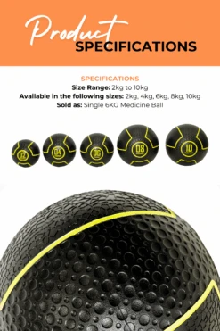 Body Iron Rising Pro Commercial Medicine Ball 6KG -HARBINGER Shop 3 d748323f 8f1a 4a06 99e6 2ce2e292f840