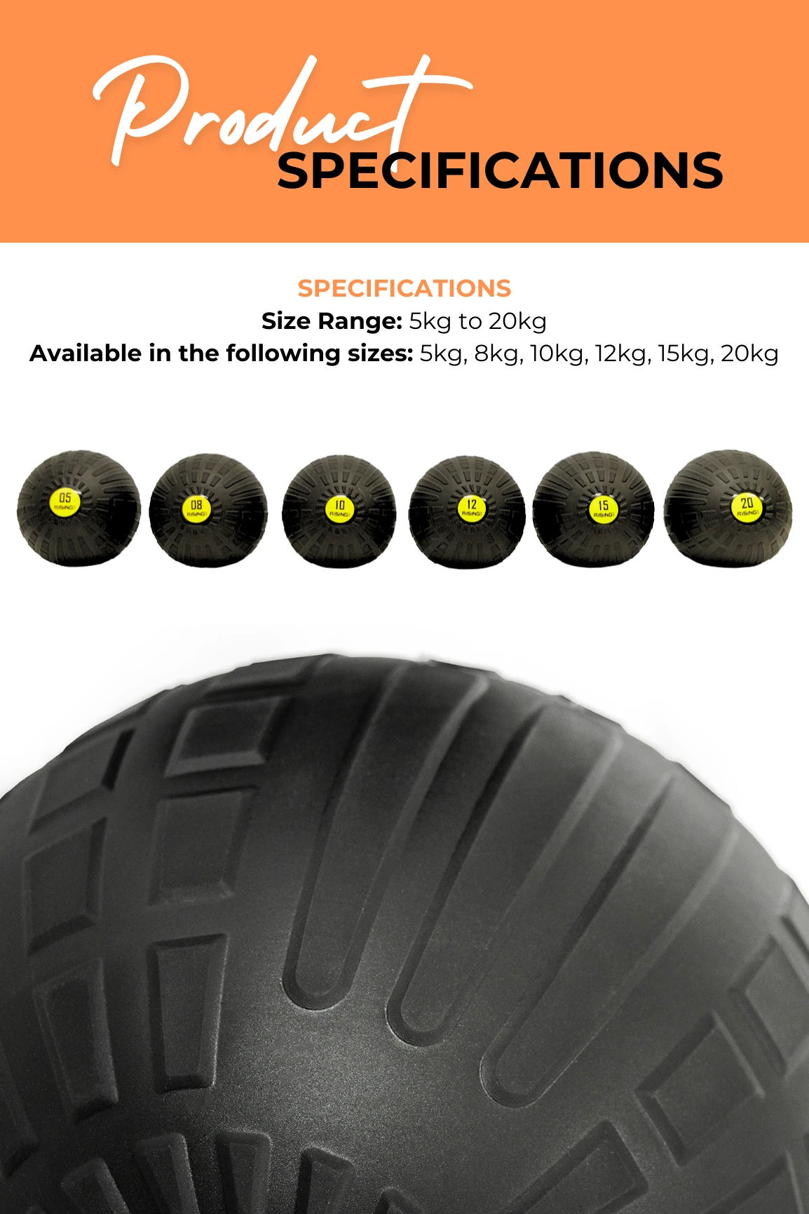 Body Iron Rising Pro Commercial Slam Ball 10kg 8 Body Iron Rising Pro Commercial Slam Ball 10kg - Image 6