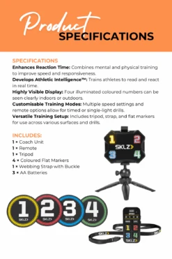 SKLZ Reactive Agility Coach -HARBINGER Shop 3 e72df783 b15a 42e1 9d70 4c785061372c