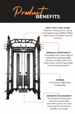 Body Iron Commercial Power Rack PR9500 -HARBINGER Shop 3 f20834a4 3ac7 43a9 8e88 5da78a883ca8