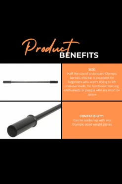 3.5ft Olympic Barbell -HARBINGER Shop 4 3a786666 7d0f 4d46 8153 4ef62e4640a9