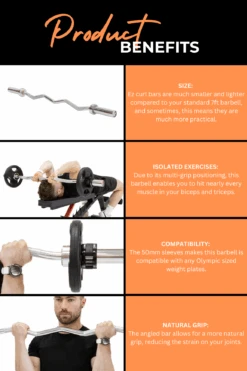 Body Iron Commercial Olympic Ez Curl Bar -HARBINGER Shop 4 40079e10 7280 4ca1 be8e 665287ea9e3c