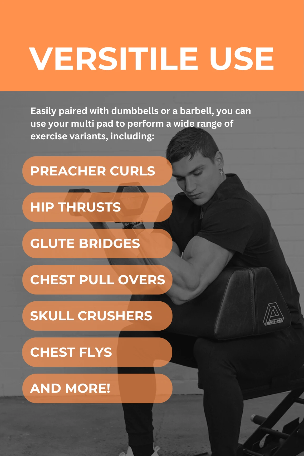 Next Fitness Weightlifting Multi Pad 6 Next Fitness Weightlifting Multi Pad - Image 4