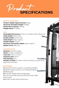 Body Iron Commercial Power Rack PR9500 -HARBINGER Shop 5 2885ba01 4e89 4869 8682 7a92ba035ae7