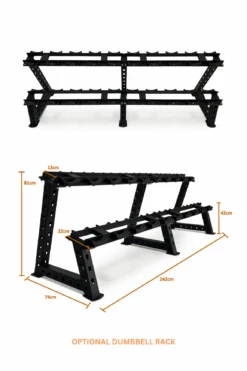 Body Iron 475kg Commercial Club CPU Dumbbell Set With Optional Rack -HARBINGER Shop 5 d8880afd 440a 4f30 a809 ea3283f83ed9