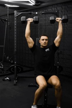 30kg Body Iron Commercial Rubber Hex Dumbbell Pair 13 30kg Body Iron Commercial Rubber Hex Dumbbell Pair -HARBINGER Shop 6. 10kg Dumbbell Set 2