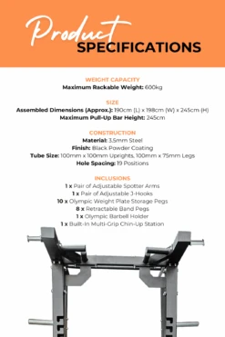 Body Iron Ultimate Commercial Half Rack HR9000 -HARBINGER Shop 6 9e5221b5 3339 4c69 b29f cfc299e3fe0d