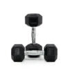 6kg Body Iron Commercial Rubber Hex Dumbbell Pair 1 6kg Body Iron Commercial Rubber Hex Dumbbell Pair -HARBINGER Shop 6kgBodyIronCommercialRubberHexDumbbellPair