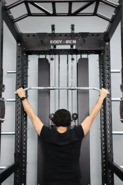 Body Iron Commercial Power Rack PR9500 -HARBINGER Shop 7 BodyIronPR9000 1