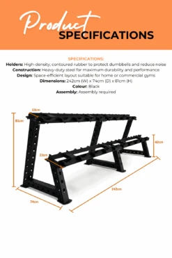 Body Iron 10-Pair Commercial Dumbbell Rack 17 Body Iron 10-Pair Commercial Dumbbell Rack -HARBINGER Shop 7 d130dad9 b58d 4f1b 8084 804b17f38954