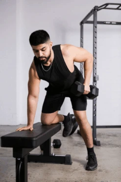 22.5kg Body Iron Commercial Rubber Hex Dumbbell Pair 17 22.5kg Body Iron Commercial Rubber Hex Dumbbell Pair -HARBINGER Shop 8. 10kg Dumbbell Set 7