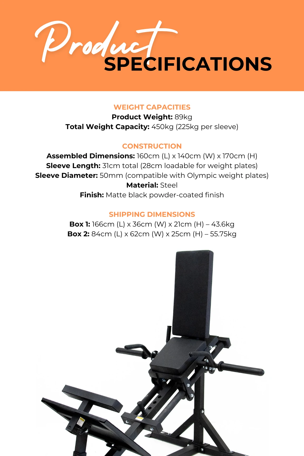 Body Iron Compact Leg Press & Calf Raise Machine 8 Body Iron Compact Leg Press & Calf Raise Machine - Image 6