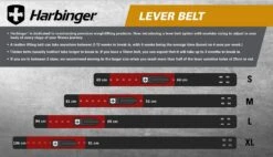 Harbinger Powerlifting Lever Belt 10mm Black -HARBINGER Shop B2DDEC29 6922 41C0 A5C1 D1D0D5244D6B