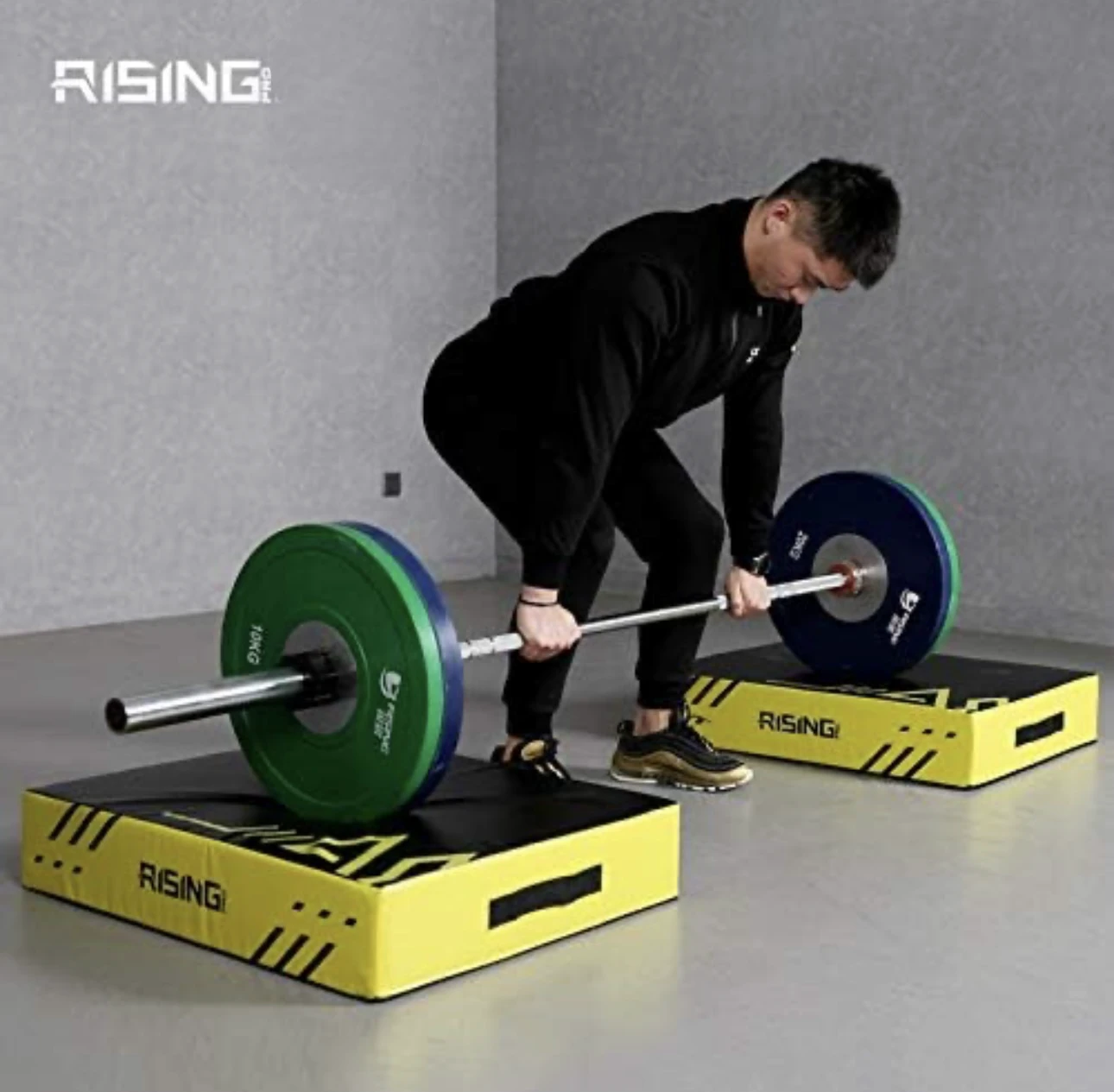Body Iron Rising Pro Commercial Weightlifting Drop Mat 6" Inch (15cm) 9 Body Iron Rising Pro Commercial Weightlifting Drop Mat 6" Inch (15cm) - Image 7