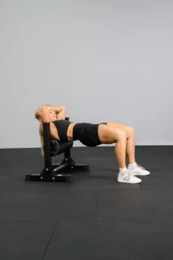 Body Iron Commercial Bulgarian Split Squat -HARBINGER Shop BodyIronBulgarianSplitSquat 3