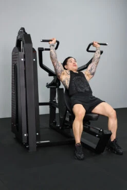 Body Iron Multi Chest Press & Shoulder Press -HARBINGER Shop BodyIronCommercialMultiPress 5