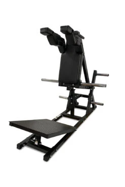 Body Iron Front Squat & Hack Squat Machine Commercial V2 -HARBINGER Shop BodyIronFrontSquat HackSquatMachine 6