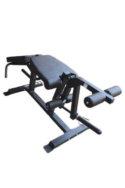 Body Iron Leg Extension & Prone Curl Machine -HARBINGER Shop BodyIronLegExtension SupineCurlMachine 1 1