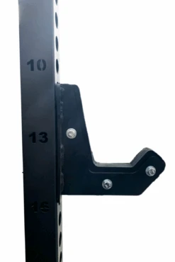 Body Iron Sandwich J-Hook 60mm X 60mm Pair -HARBINGER Shop BodyIronSandwichJ Hook60mmx60mmPair 3