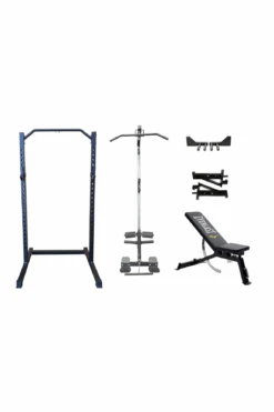 Body Iron CX22 Half Rack Elite Set 32 Body Iron CX22 Half Rack Elite Set -HARBINGER Shop CX22 Everlast Utility FID Bench 2