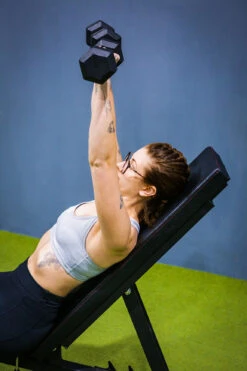 Body Iron Commercial Rubber Hex Dumbbell 121kg Set -HARBINGER Shop Dumbbell Set