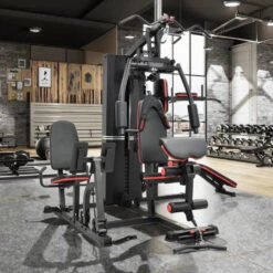 Body Iron Multi Station Home Gym With Leg Press BHG7000 + Power Tower + Ab Bench -HARBINGER Shop H1860d9c37521486ba3f69fe2737d95ccP