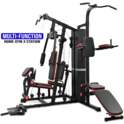 Body Iron Multi Station Home Gym With Leg Press BHG7000 + Power Tower + Ab Bench -HARBINGER Shop Ha9476d206daa4be48f7011e590e17608r