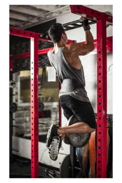 Harbinger Leather Dip Belt With Chain -HARBINGER Shop HarbingerLeatherDipBeltWithChain 3