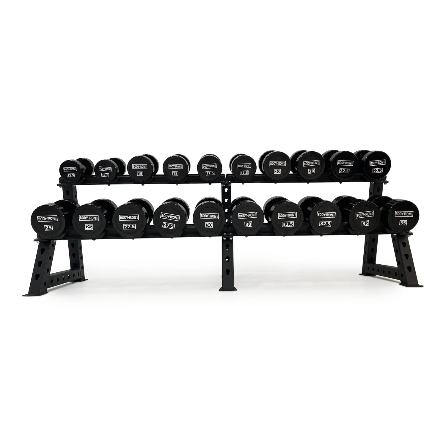 Body Iron 500kg Commercial Club CPU Dumbbell Set With Optional Rack 14 Body Iron 500kg Commercial Club CPU Dumbbell Set With Optional Rack - Image 12